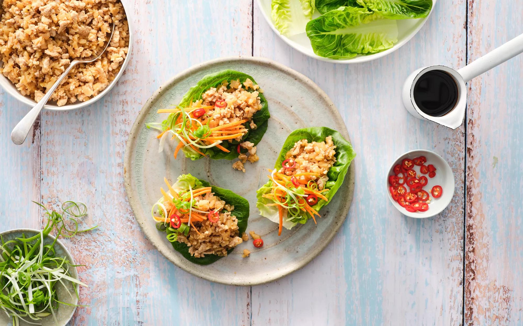 Cauliflower Rice San Choy Bau