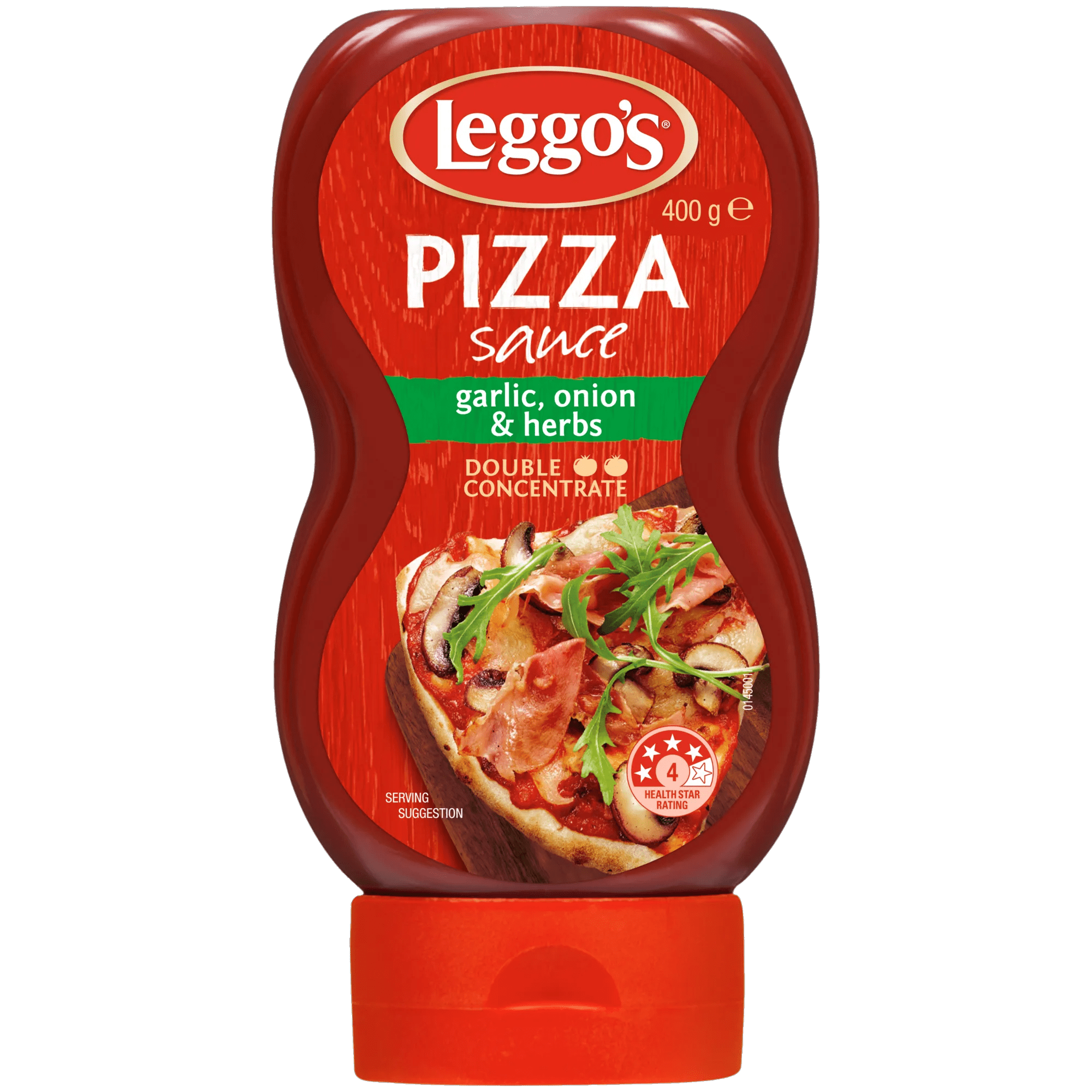 Leggos Squeezy Pizza Sauce 400 grams squeeze bottle