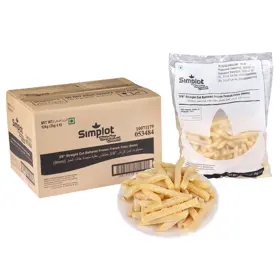 Simplot Thunder Crunch Fries Battered Straight Cut Fries, Styled