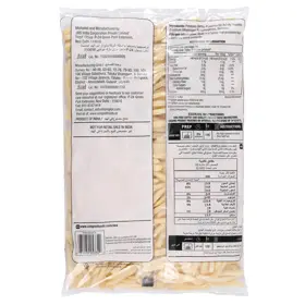 Simplot Pride Shoestring Fries, Back Innerpack