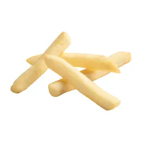 Simplot Conquest® Fries Clear Coated Straight Cut Fries, Prepared