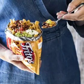 Simplot Good Grains™ Granos exóticos y combinación de verduras rostizadas a la llama, En uso