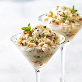 Simplot Farmhouse Originals™ Puré de papas con ajo rostizado, En uso