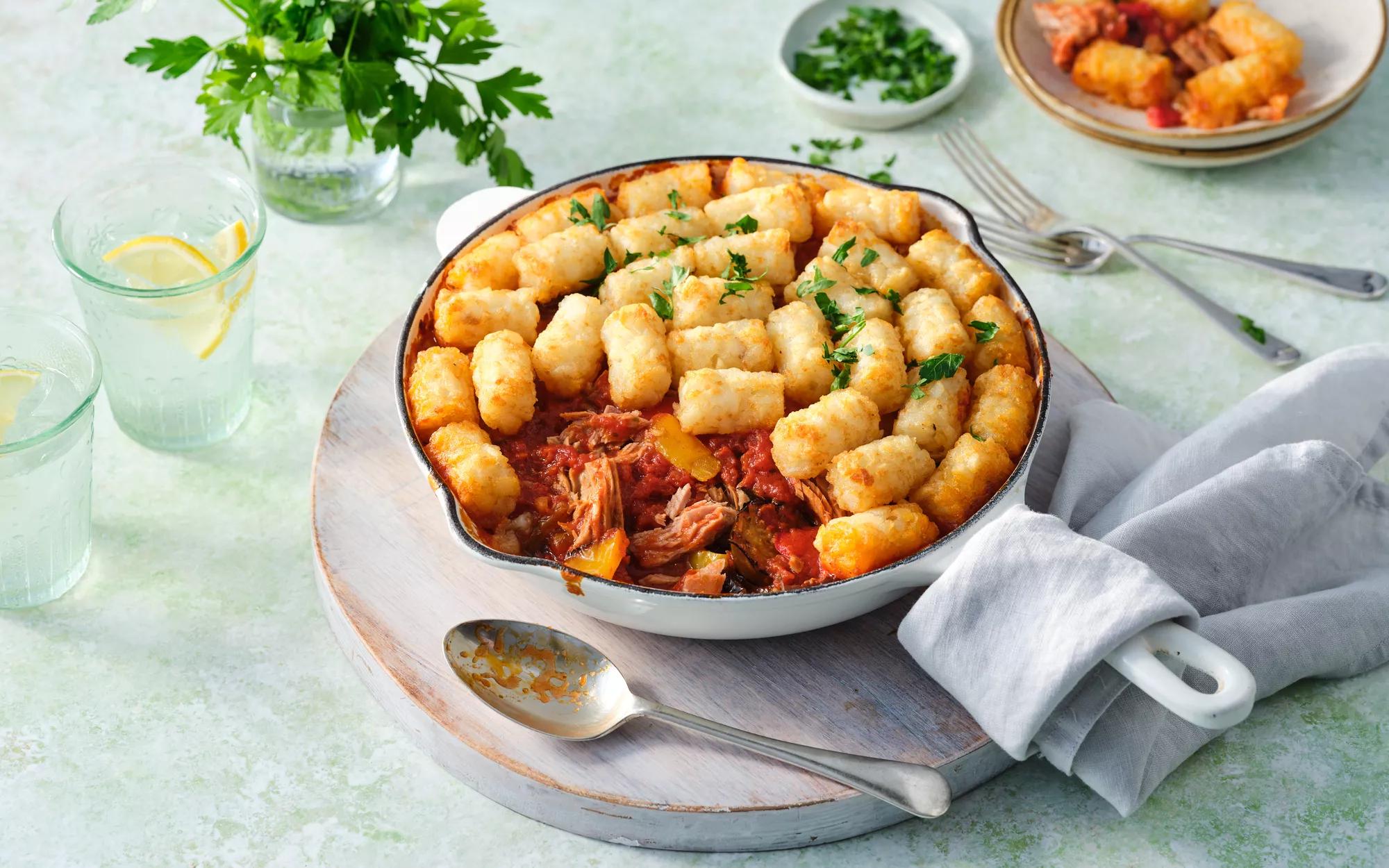 Mediterranean Tuna & Gem Bake